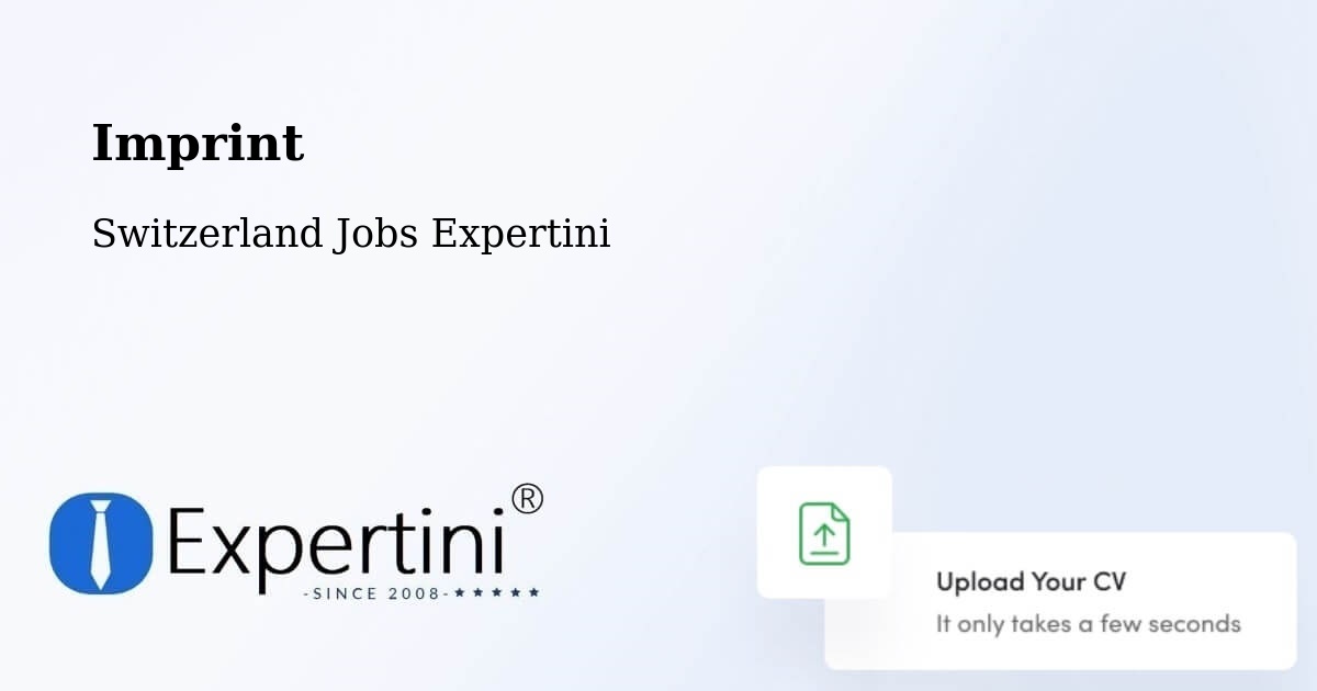 Imprint – Monthey - Switzerland Jobs Expertini